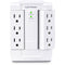CyberPower CSB600WS Essential 6-Outlets Surge Suppressor Wall Tap and Swivel Outputs - Plain Brown Boxes